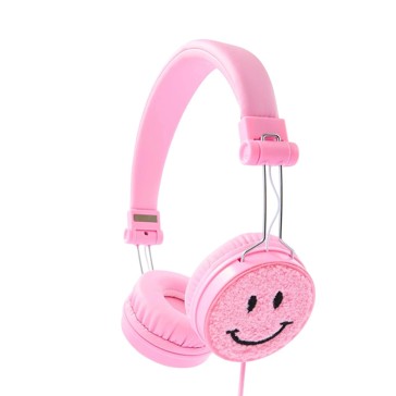 Anko Kids Patch Wired Headphones - Pink