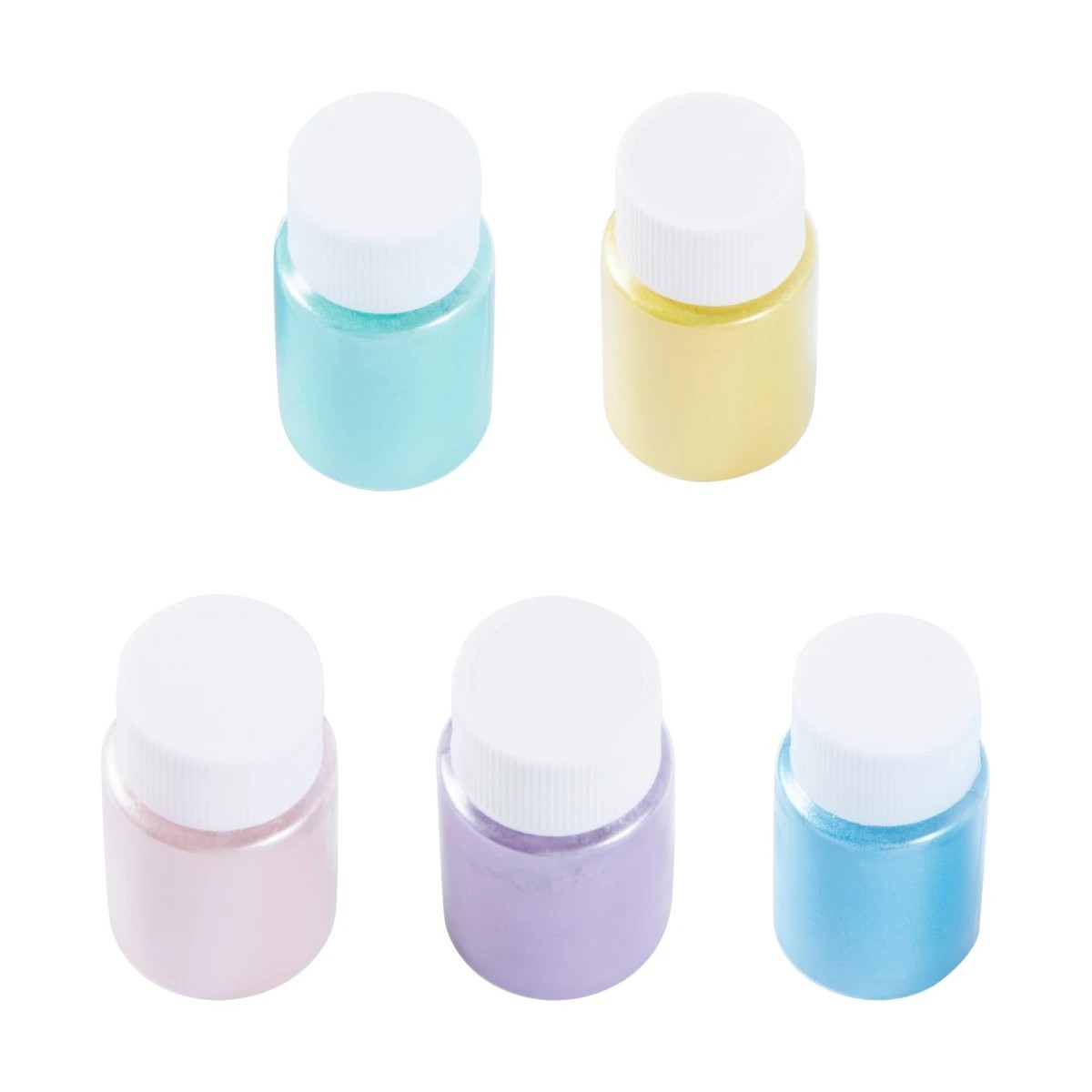 5 Pack Resin Mix-in Pigment Powder, Brights - Anko 3 of 5