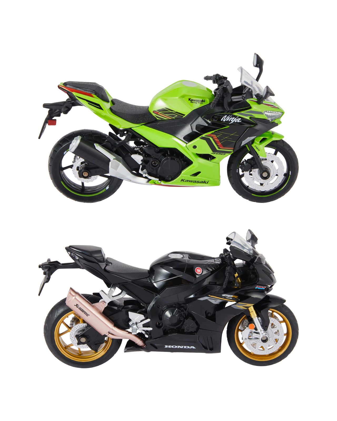 1:12 Scale Metal Speed Zone (MSZ) Diecast Metal Scale Motorbike - Assorted 4 of 5