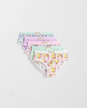 My Little Pony Australian Cotton Younger Girls Briefs 5 Pack