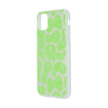 iPhone 11 Case, Green Smile - Anko