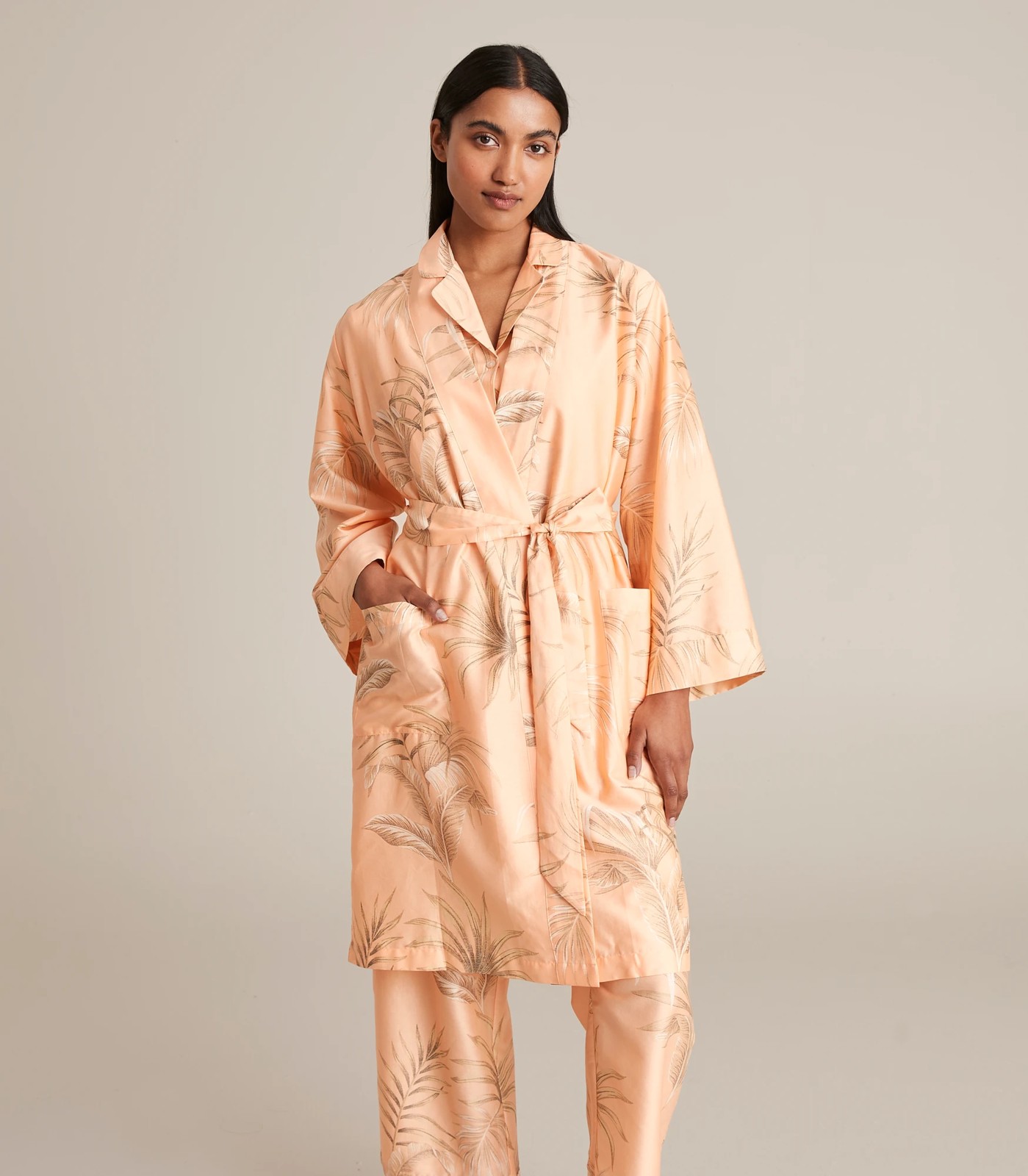 Sleep Cotton Sateen Robe Target Australia