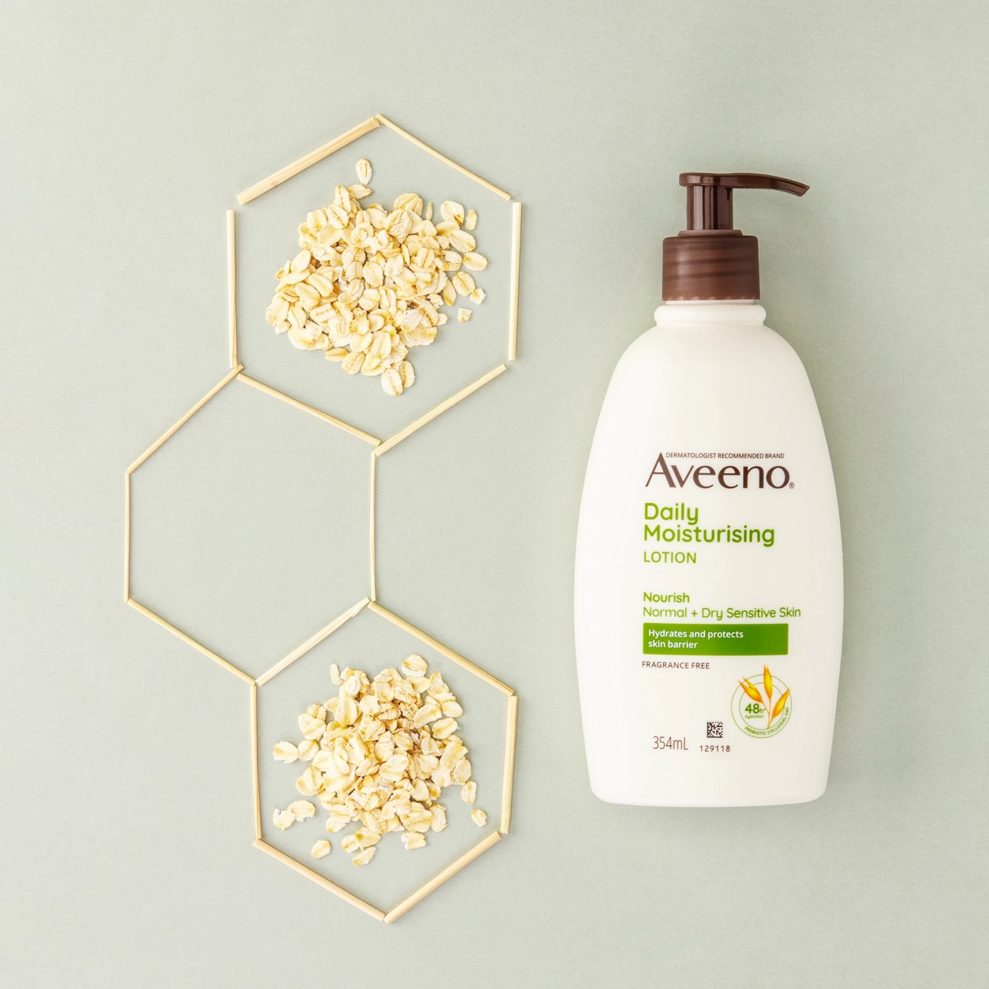 Aveeno Active Naturals Daily Moisturising Body Lotion 354ml - Natural ...