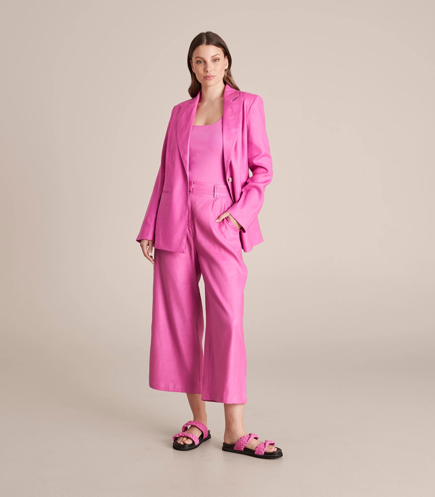 Pink deals blazer target