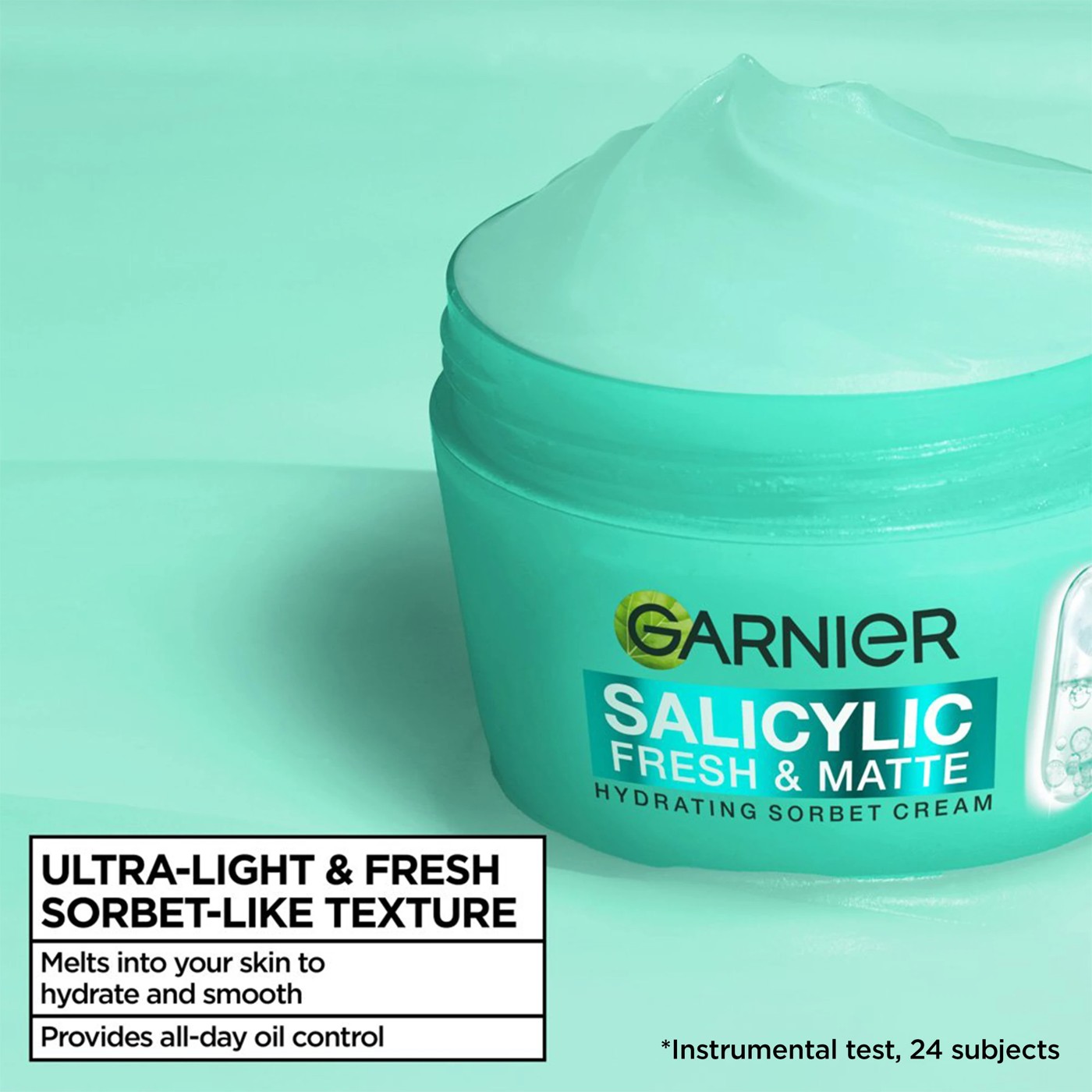 Garnier Salicylic Fresh & Matte Hydrating Sorbet Cream 2 of 5