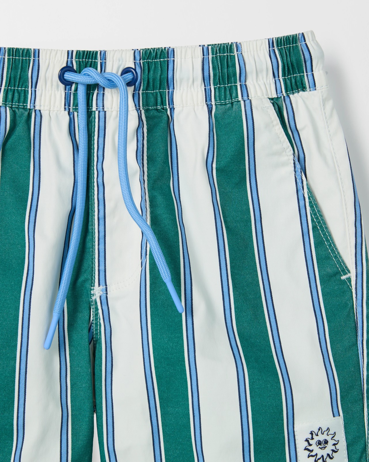 Australian Cotton Blend Print Swim Boardshorts 2 of 2