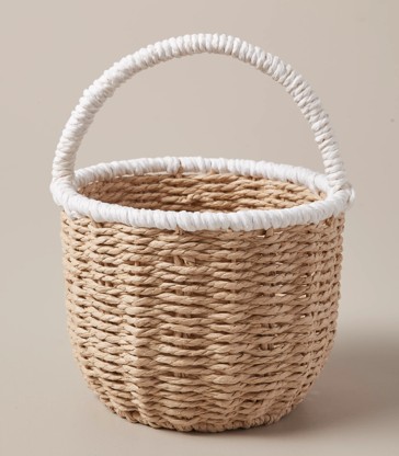 Easter Paper Cord Treat Basket