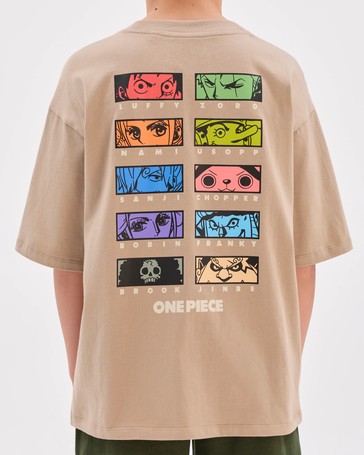 One Piece Crew Cotton T-Shirt