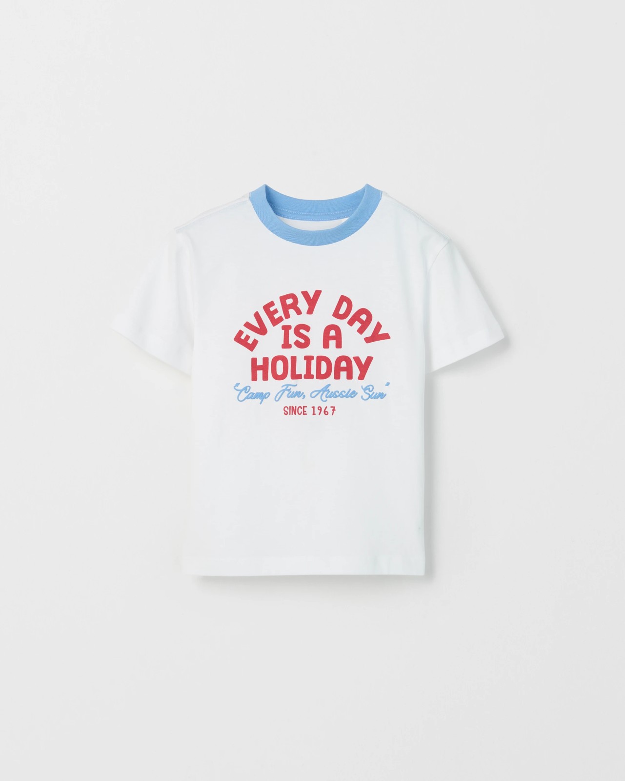 Australian Cotton Short Sleeve T-Shirt - White 5 of 6