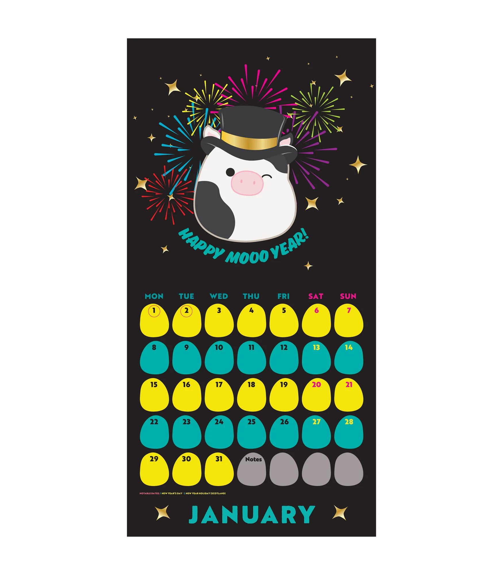 Squishmallows 2024 Square Calendar | Target Australia