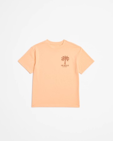 Organic Cotton Loose Fit Print T-shirt