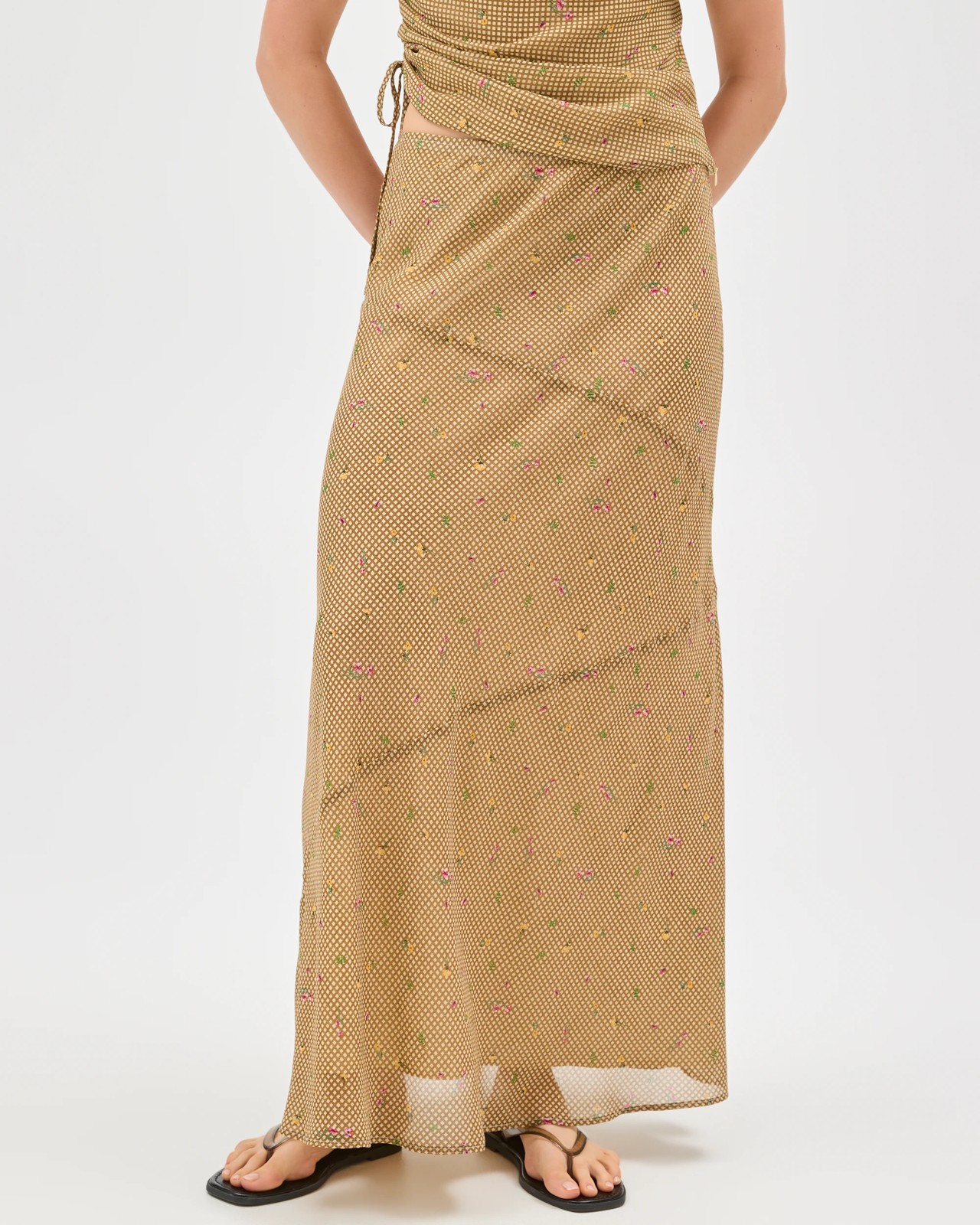 Lily Loves Georgette Maxi Skirt 5 of 5