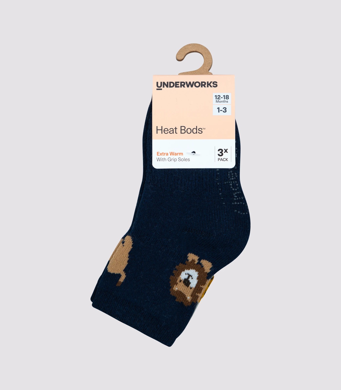 Grip Socks 3X Pack 