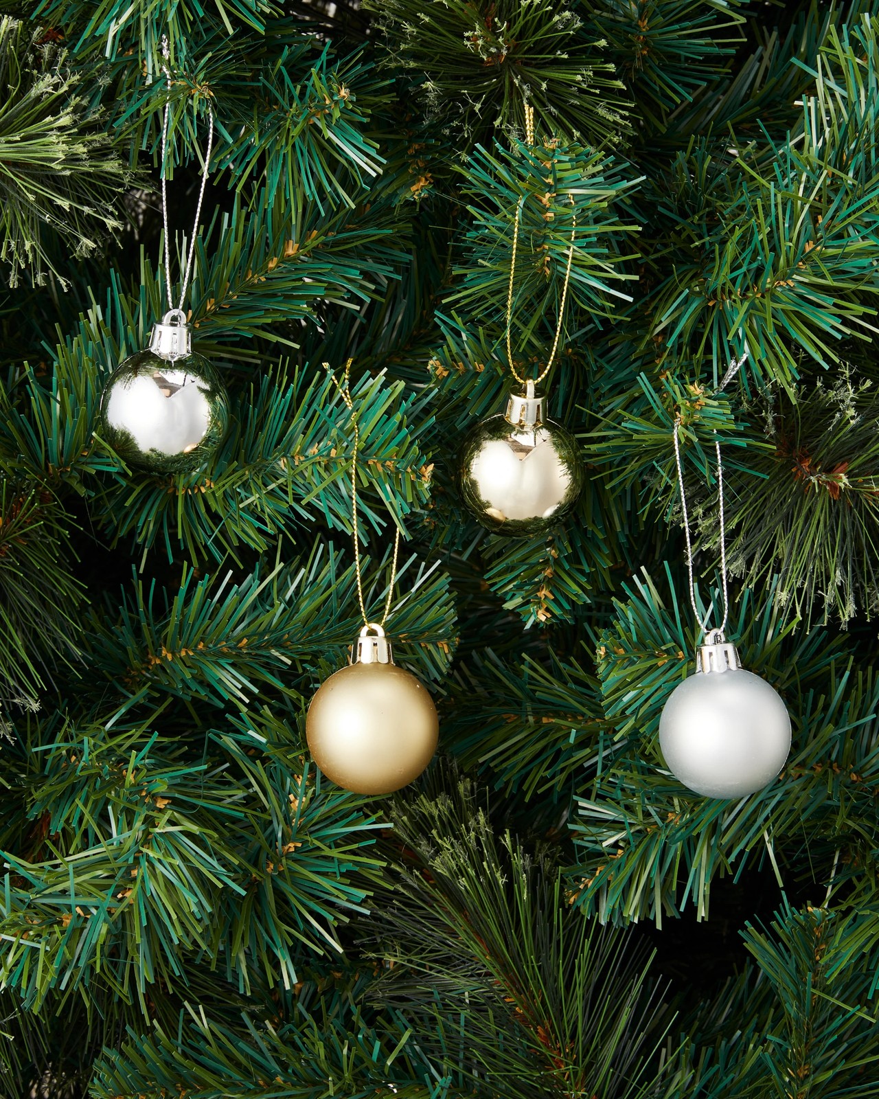 Anko 36 Pack 4cm Luxury Baubles 5 of 6