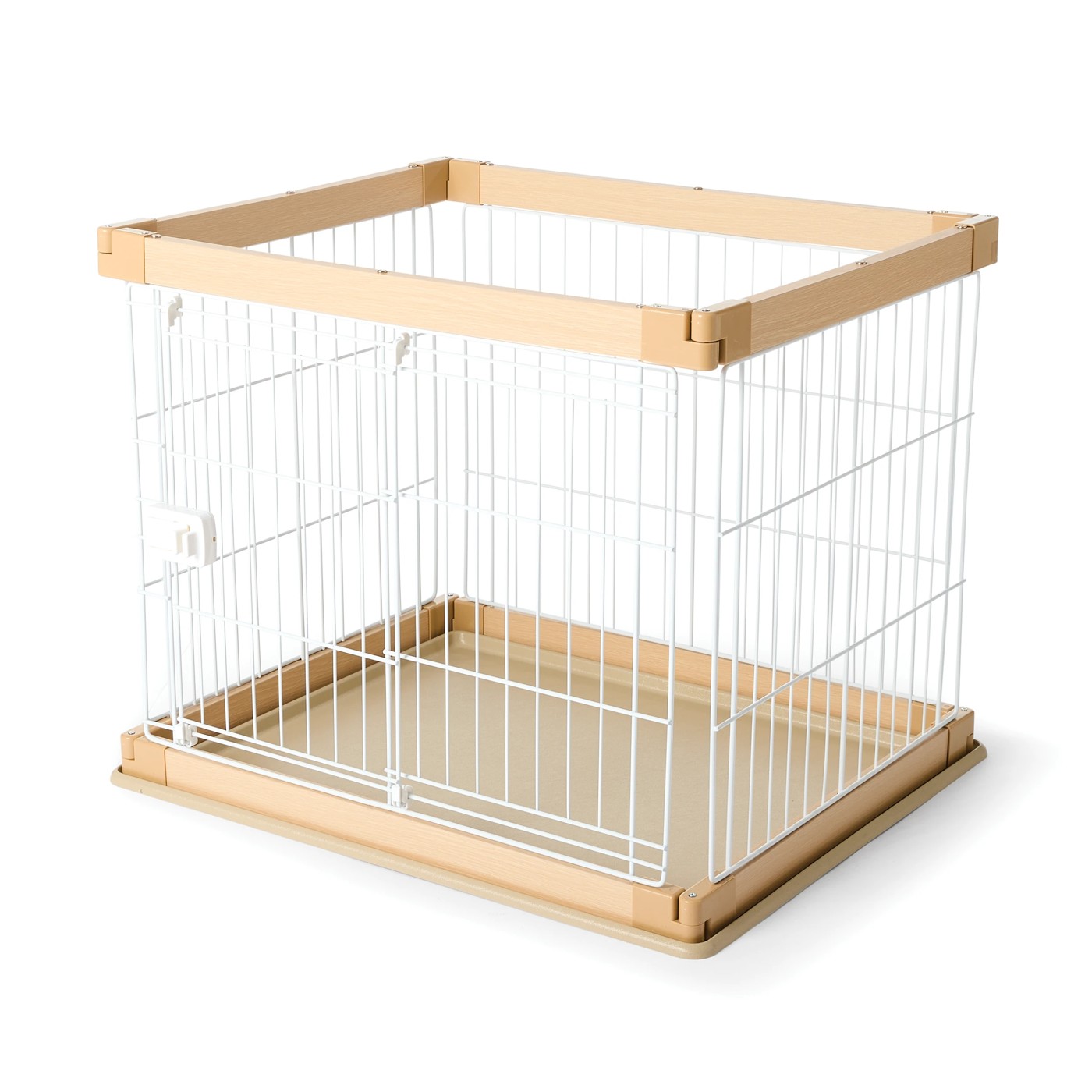 Anko Medium Wire Wood Pet Enclosure 3 of 6