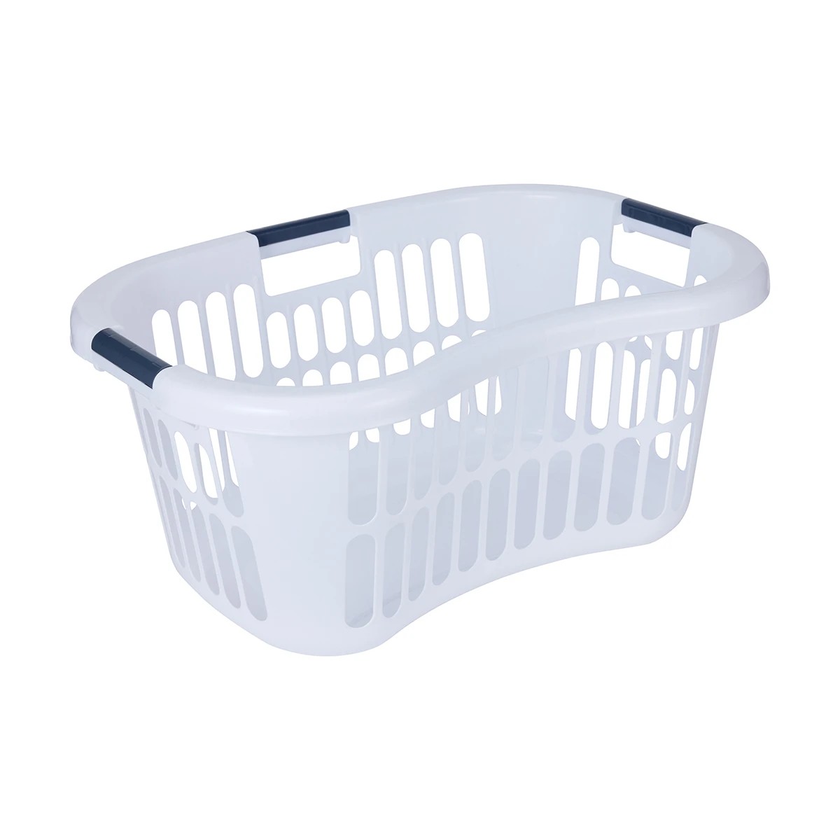 Hip Hugger Laundry Basket, White - Anko | Target Australia