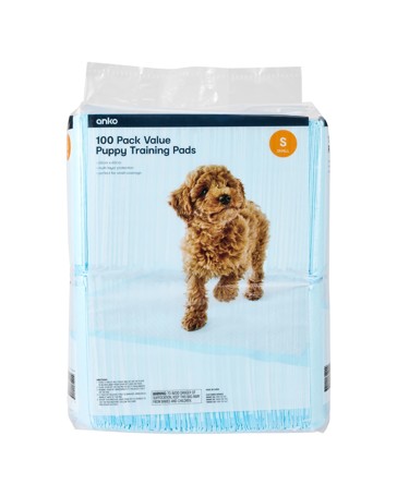 Anko 100 Pack Puppy Pads - Small