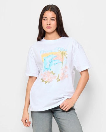 Australian Cotton Boyfriend T-Shirt - Lily Loves