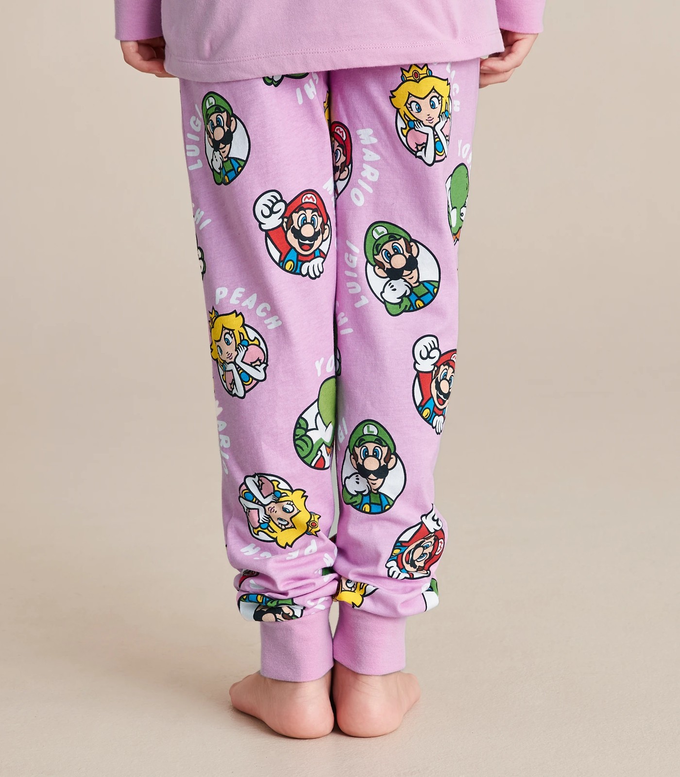 Kids Family Matching Super Mario Cotton Pyjama Set