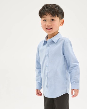 Long Sleeve Oxford Suiting Shirt
