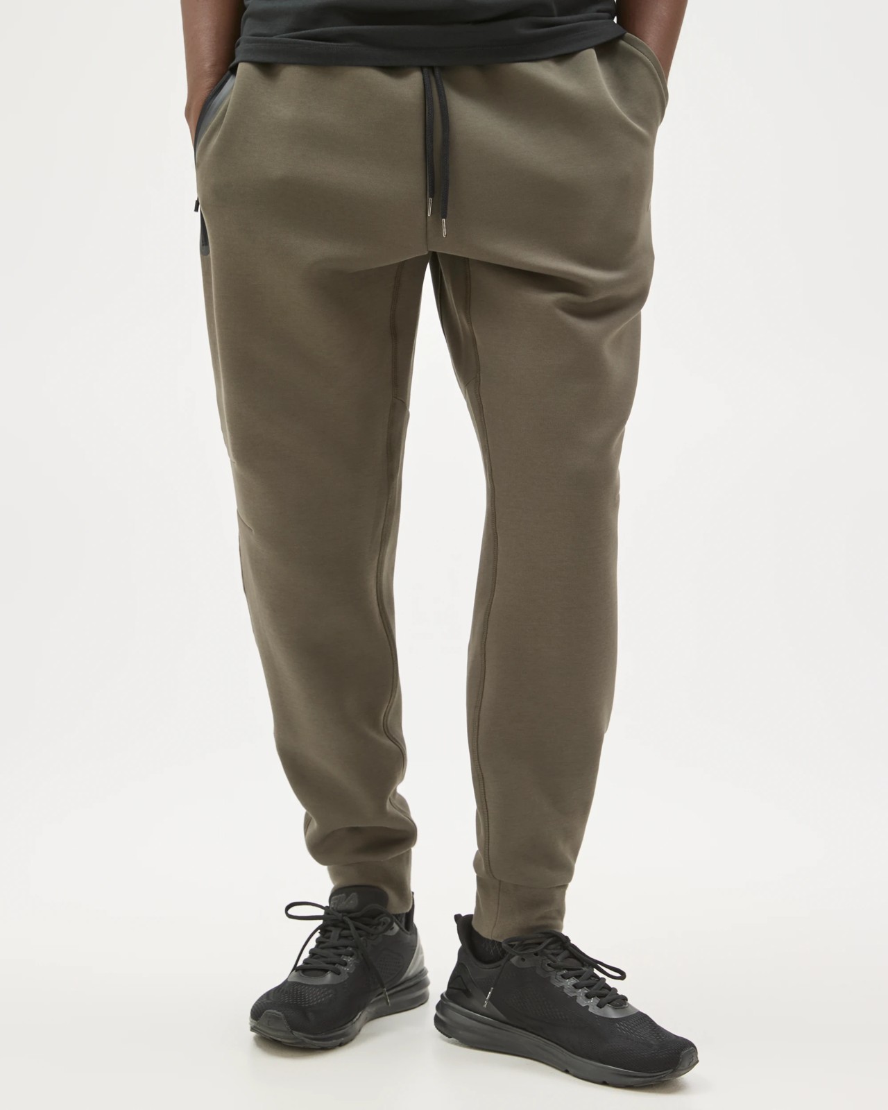 Active Australian Cotton Blend Tech Pants - Khaki 3 of 5
