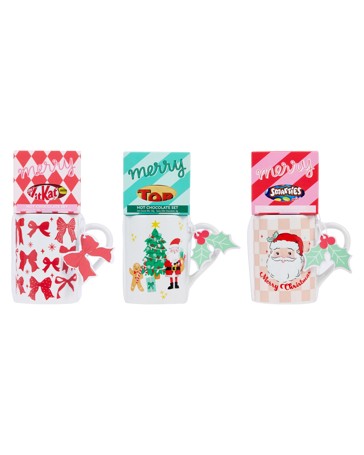 Merry Hot Chocolate Set, Assorted - Anko