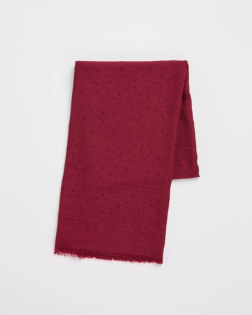 Lightweight Embellished Scarf