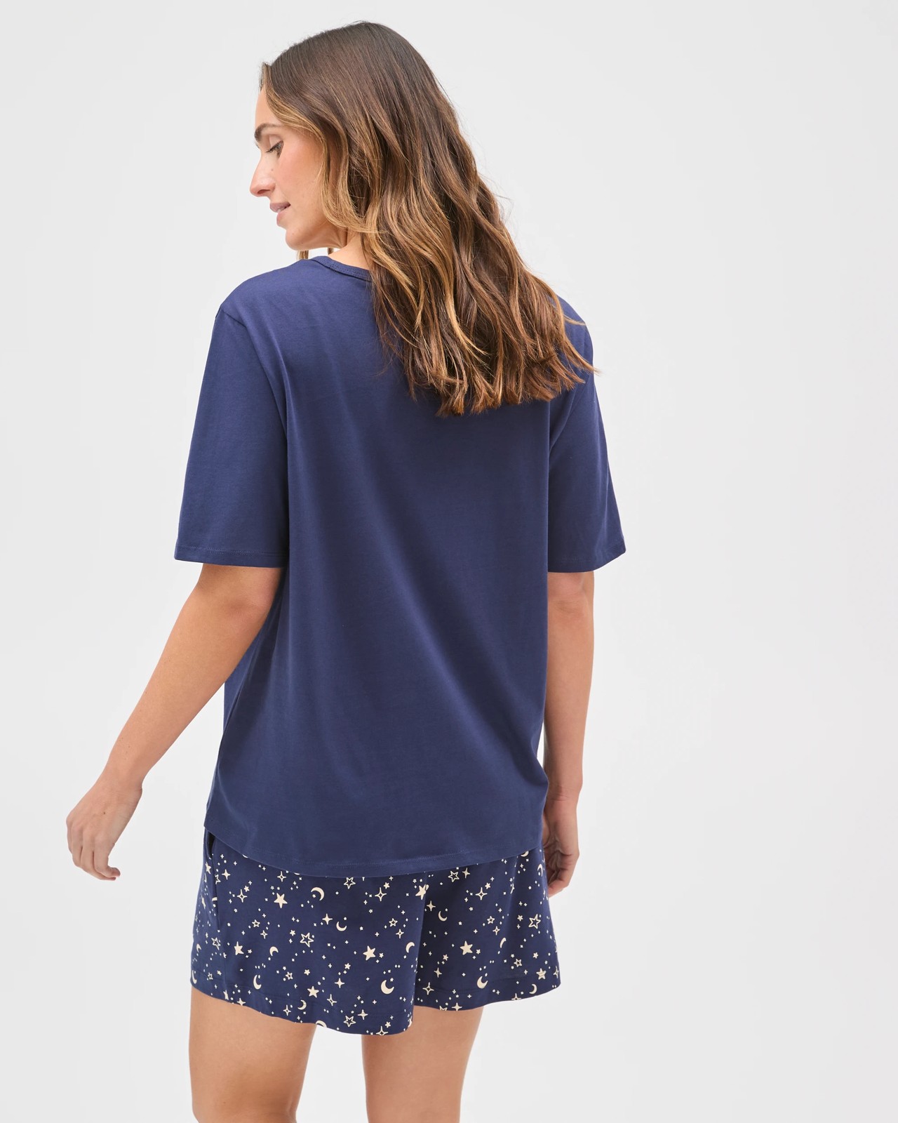 Australian Cotton Printed Sleep Top - Stargazer 6 of 6