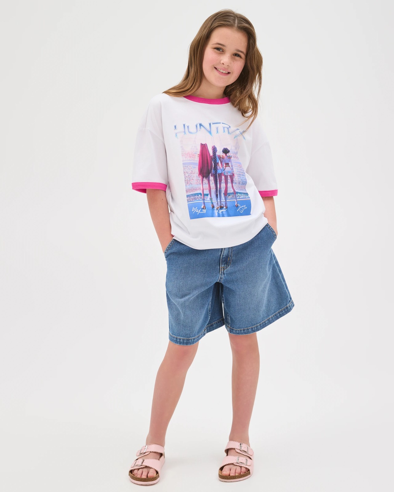 Licensed KPop Demon Hunters Australian Cotton Oversized T-Shirt 2 of 6