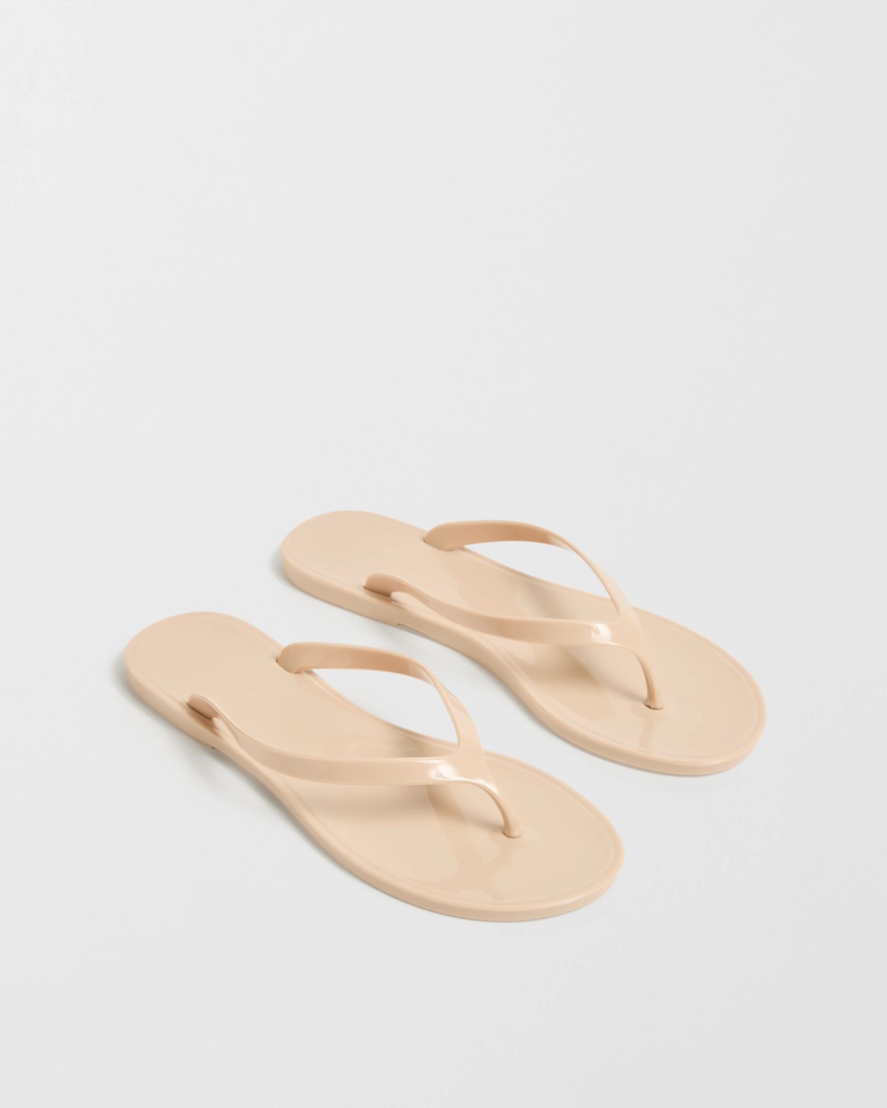 Mimi Round Toe Thongs - Nude 3 of 3