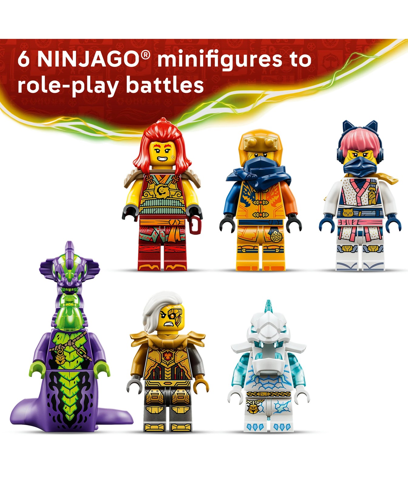 LEGO® NINJAGO Wyldfyre's Transforming Dragon Mech 71868 5 of 5