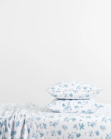 Tamara Palm Australian Cotton Printed Sheet Set