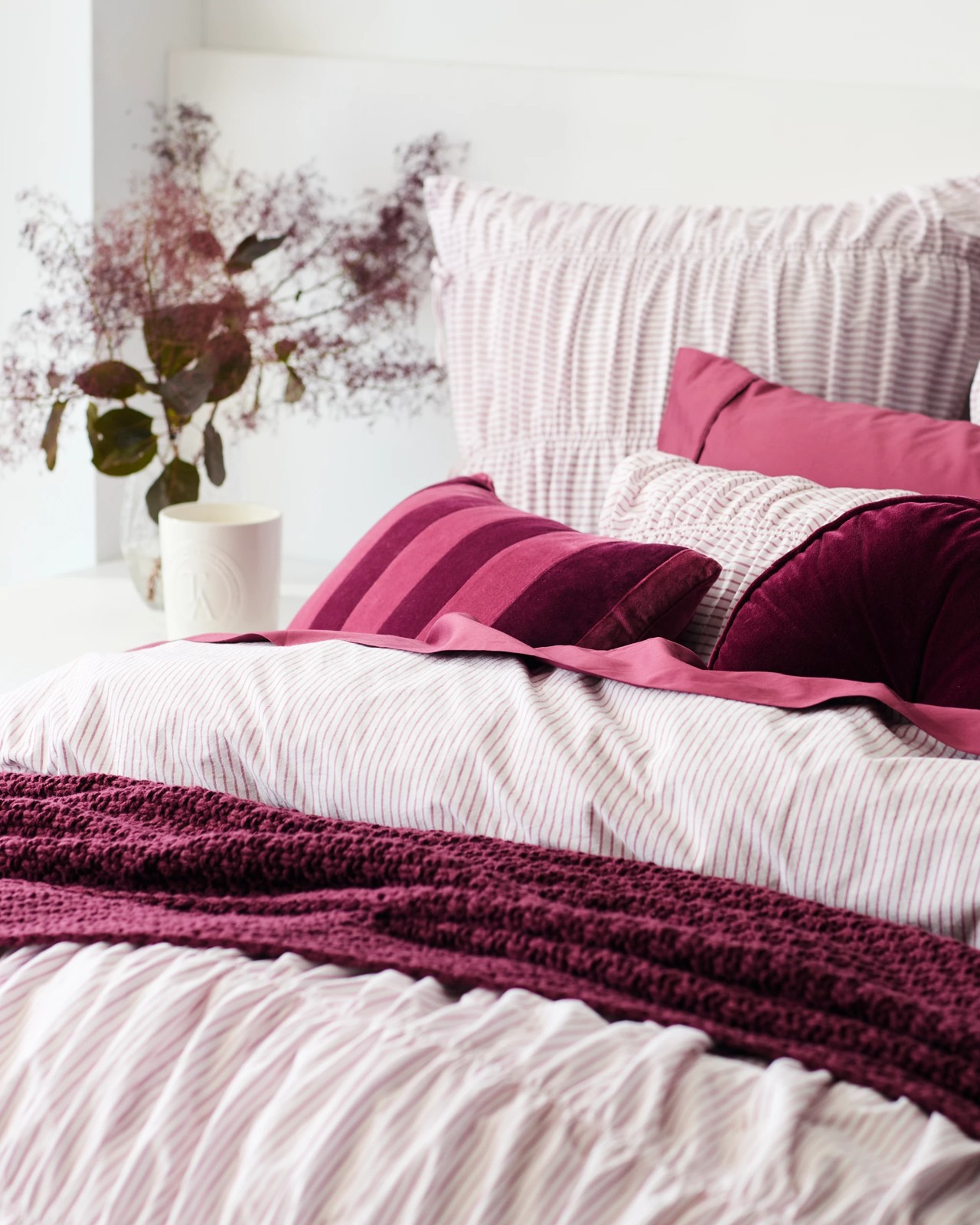 Aurora Ruched Quilt Cover Set 4 of 6