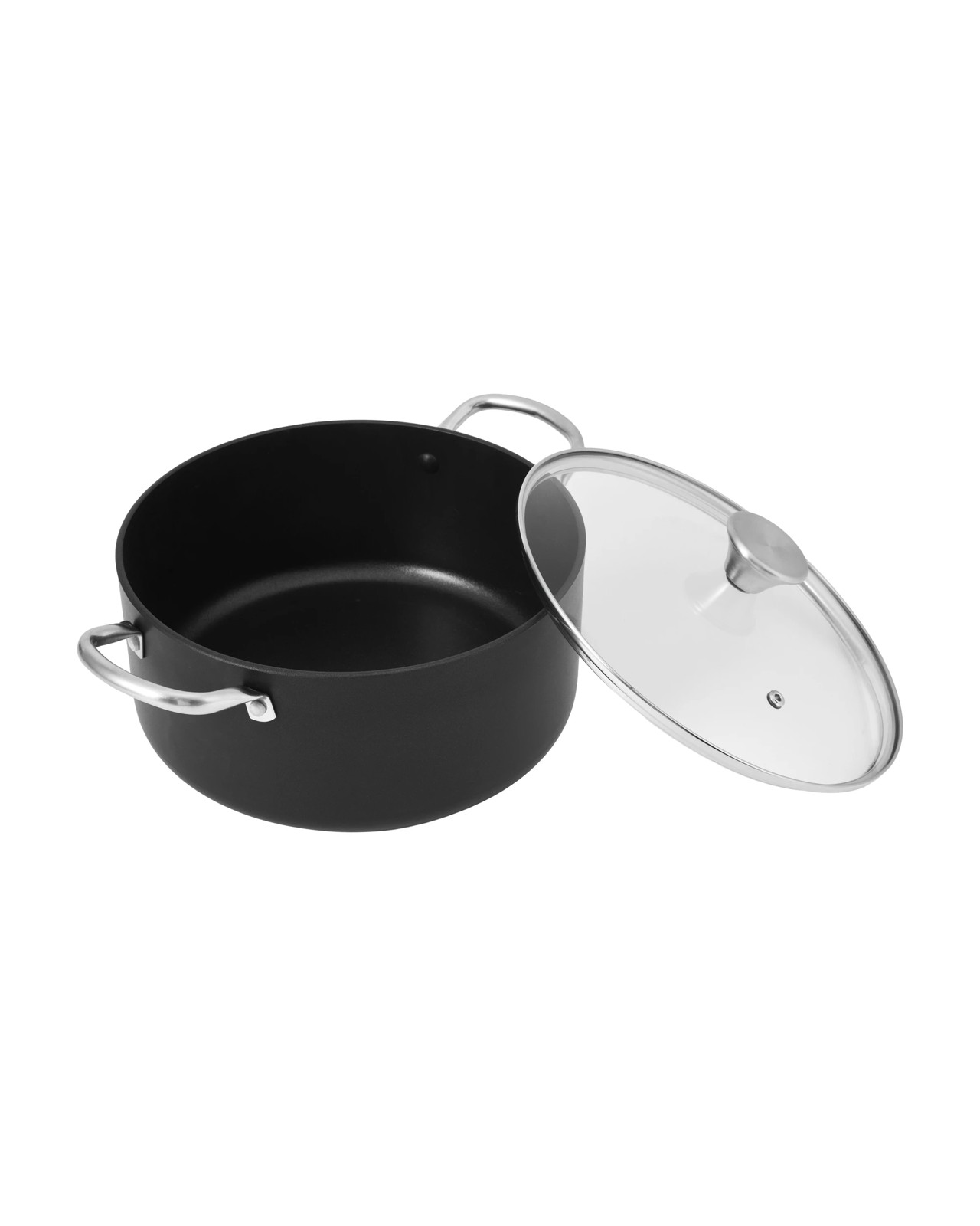 Hard Anodised Non-Stick Casserole, 24cm - Anko 2 of 6