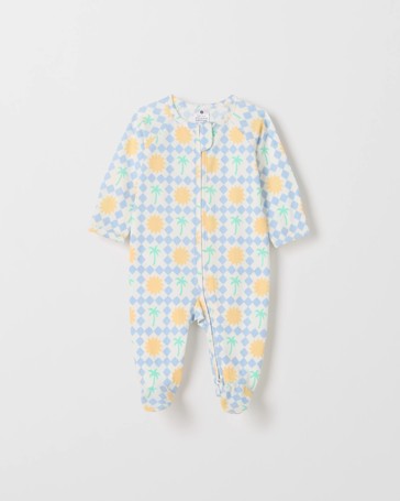 Baby Organic Cotton Zip Coverall