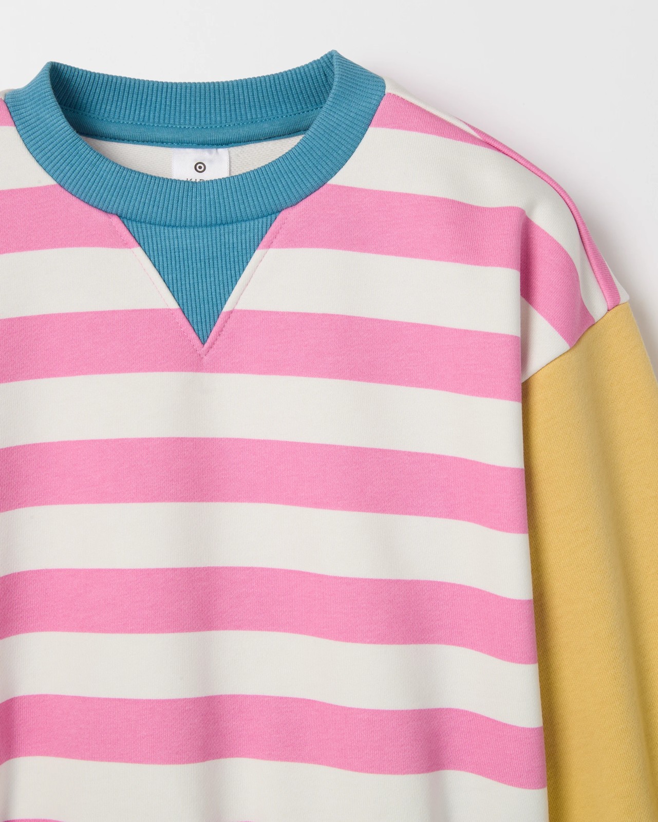 Australian Cotton Blend Jumper and Shorts Set - Pink Stripe 6 of 6