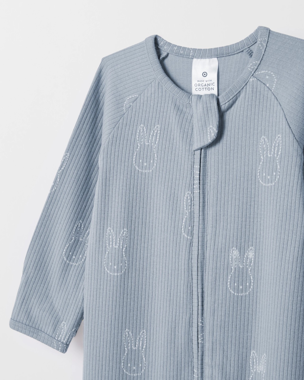 Baby Organic Cotton Print Zip Coverall 4 of 4