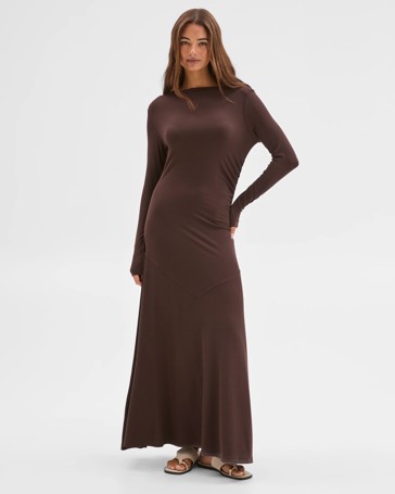 Lily Loves Drape Maxi Dress