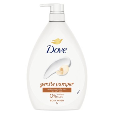 Dove Restoring & Nourishing Body Wash 1L - Coconut & Almond Oil