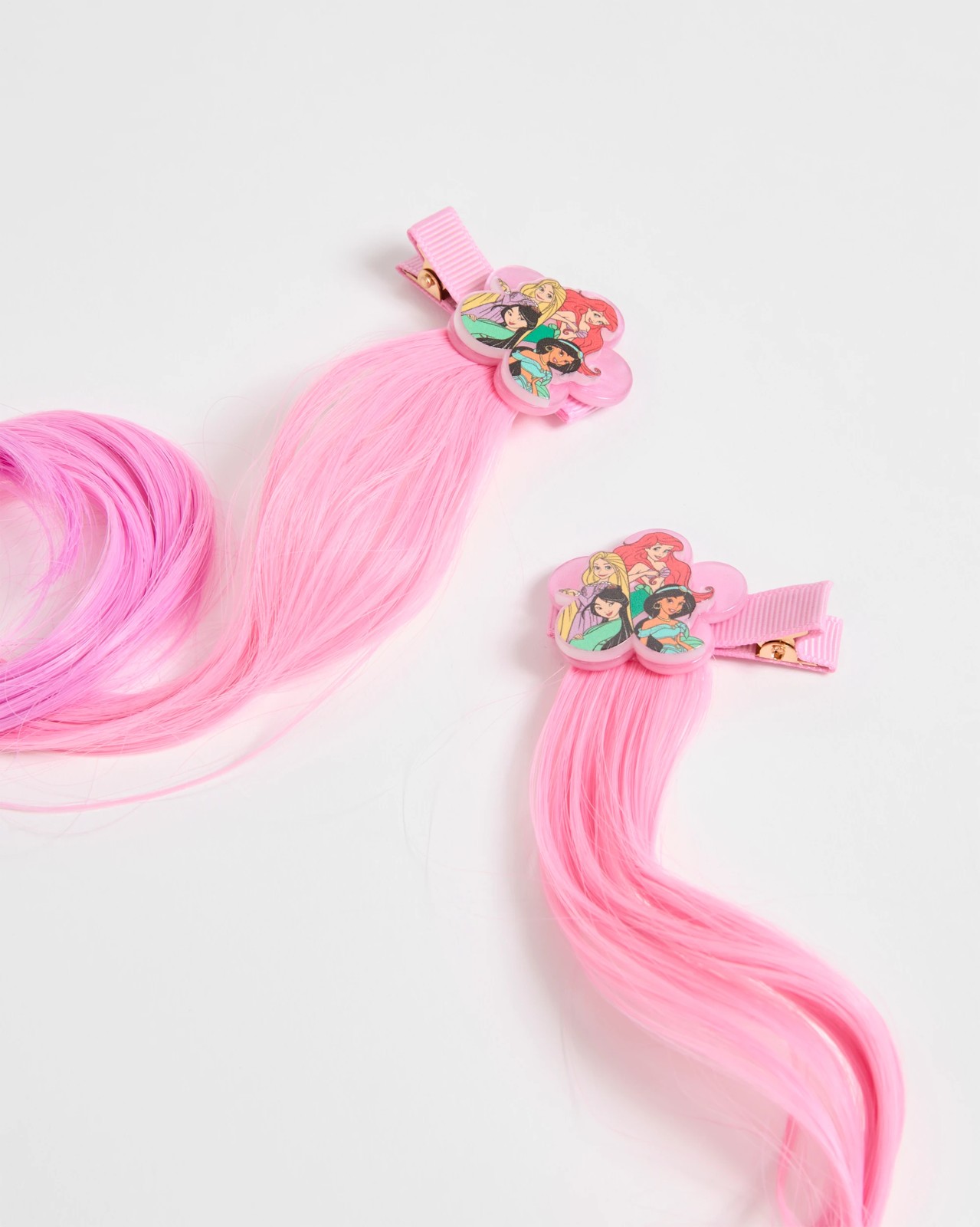 Disney Princess 2 Pack Faux Hair Clips 2 of 3