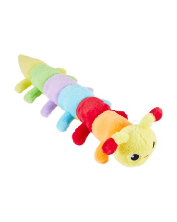 Pet Toy Plush Multi Squeaker Caterpillar - Anko