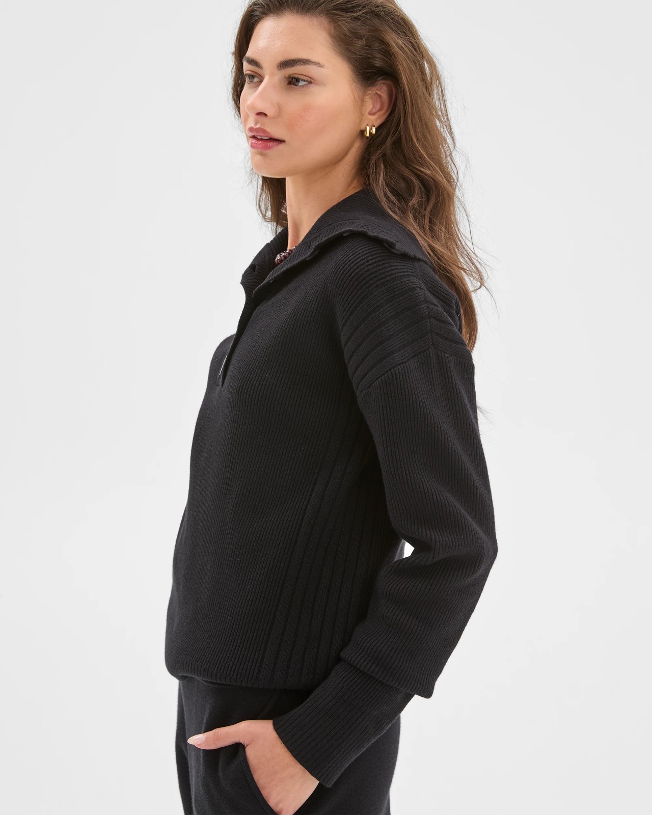 Petites Clean Knit Rib Jumper 5 of 5