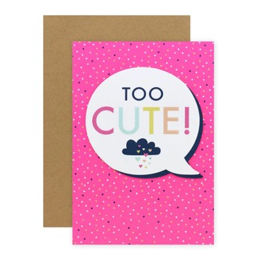Connections from Hallmark Congratulations Card - Too Cute