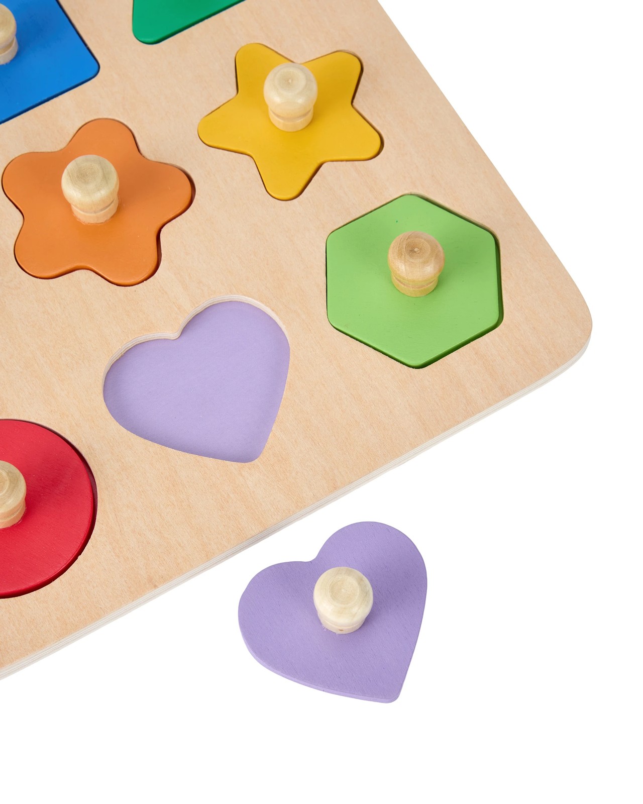 Wooden Simple Shape Puzzle - Anko 4 of 6
