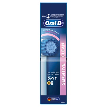 Oral-B Sensitive Clean Brush Heads - 2 Pack