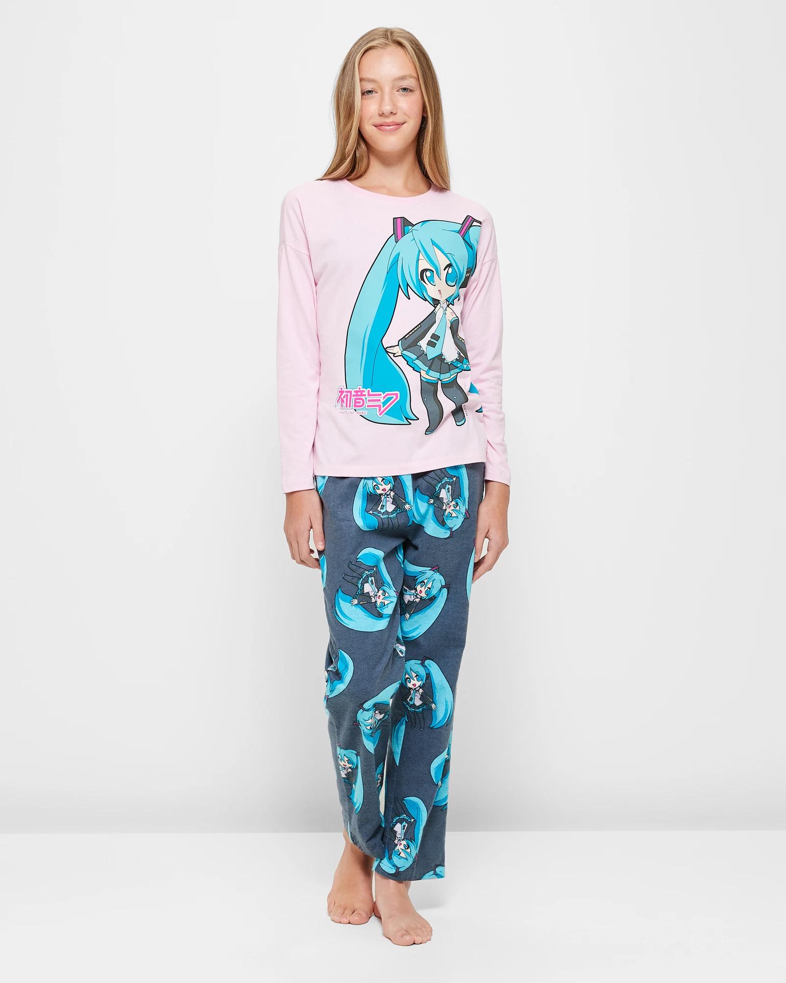 Hatsune Miku Cotton Pyjama Set | Target Australia