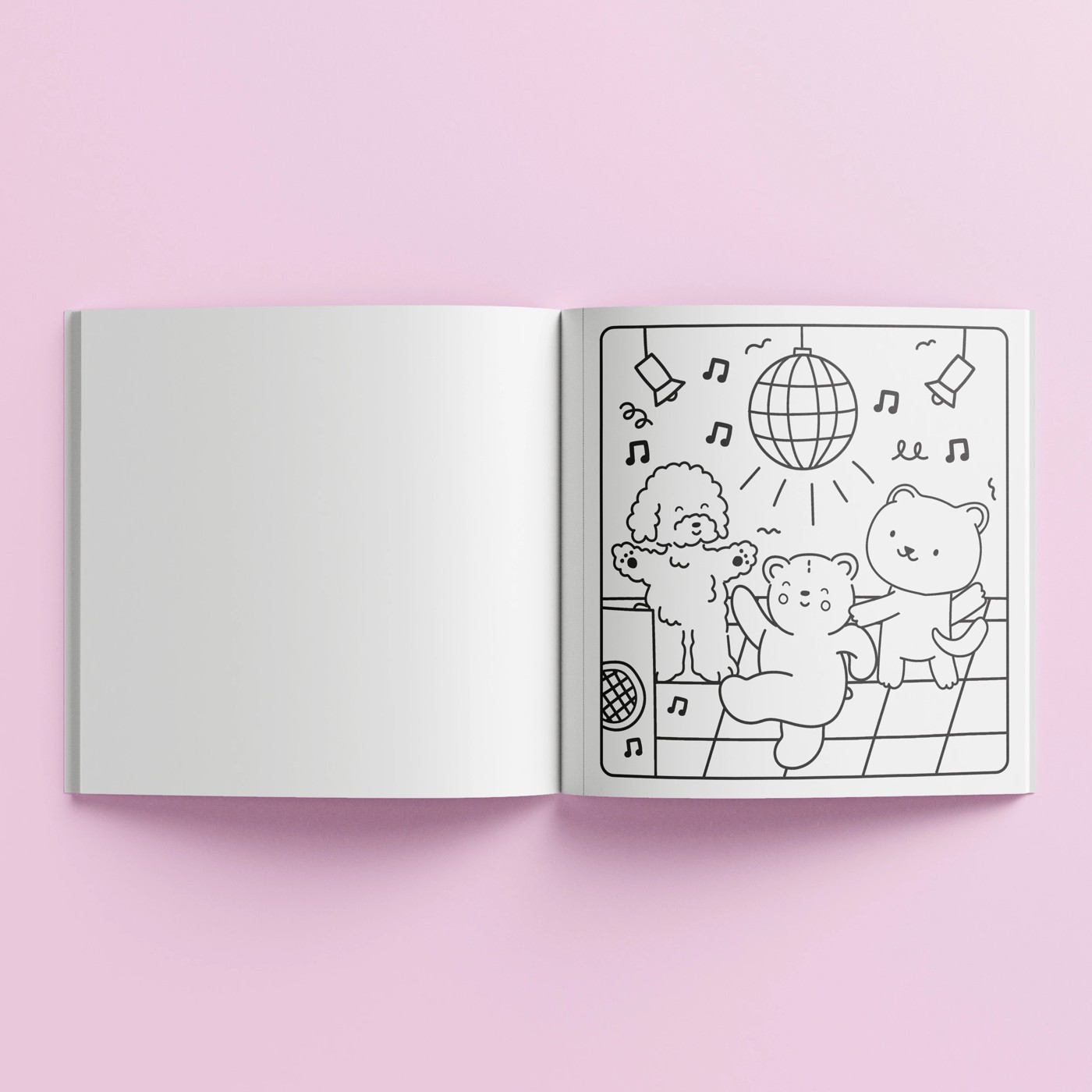 Sunny Vibes Cute Colouring Kit - Book 4 of 5