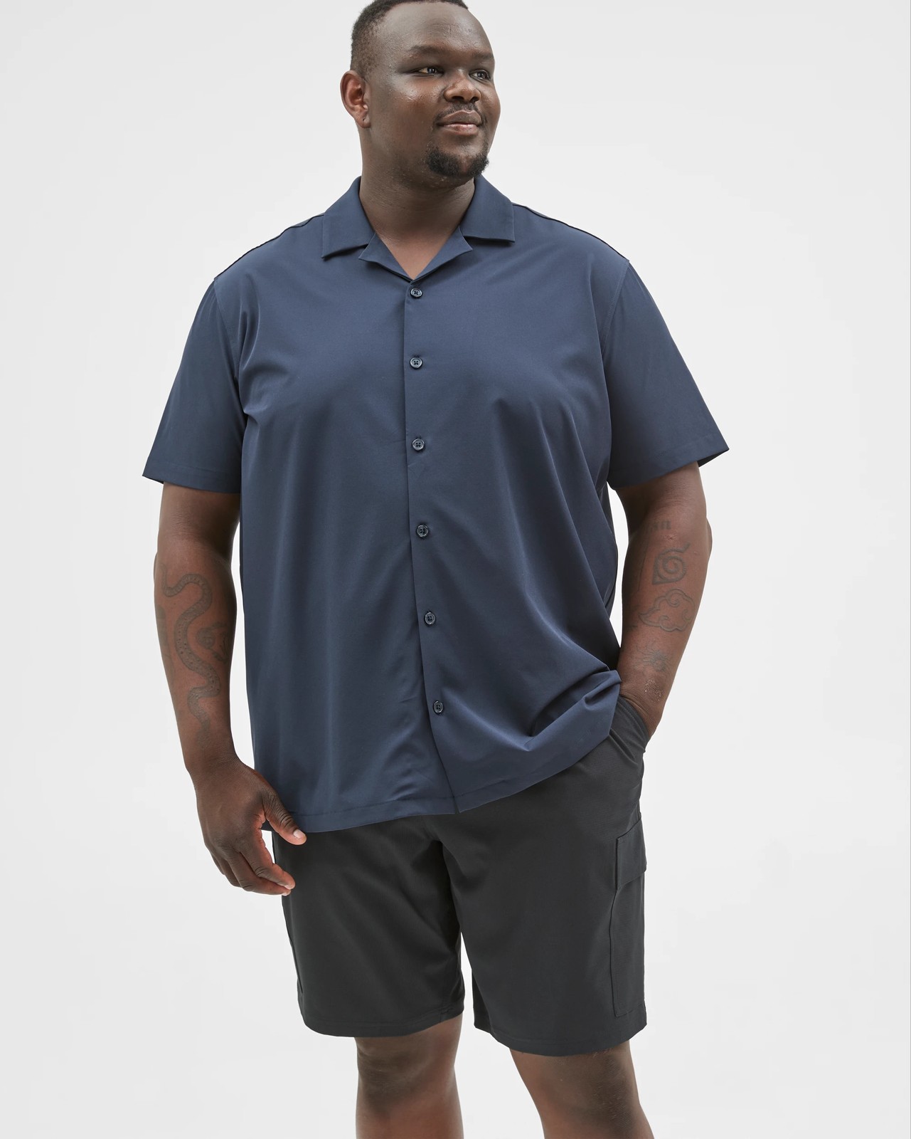 Plus Size Short Sleeve Swim Rash Shirt 2 of 5