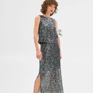 Sequin Pencil Skirt - Preview