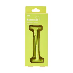 10 Pack Smooth Disposable Razors - OXX Bodycare thumbnail 2